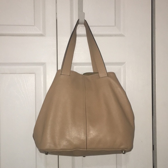 A. Bellucci Italian leather convertible tote. - Picture 3 of 8